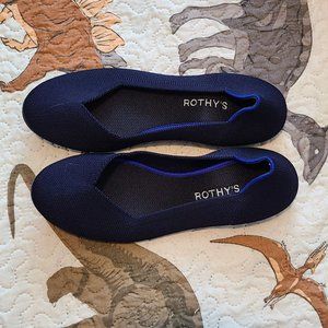 Rothy's 'The Flat' Size 10 Navy Flats